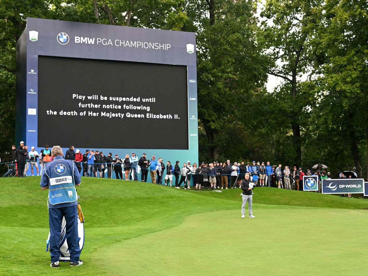 Barstool Sports on Twitter "The BMW PGA Championship Being Shortened