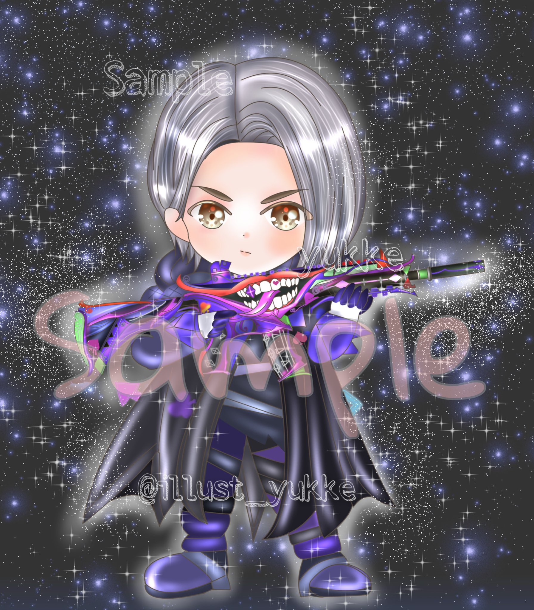 ゆっけ イラスト アイコン ヘッダー Illust Yukke Twitter