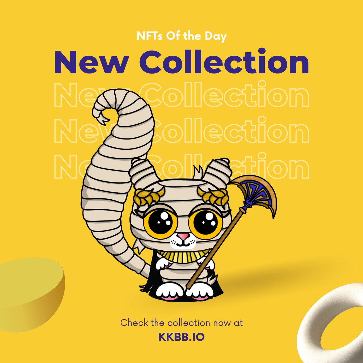 KKBB_NFT's tweet photo. Check out our NFT collection on https://t.co/HVpQbTInjT and while you’re there, learn more about the project, the lore, and the kitty gangs! 

#NFTCommunity #NFT #nftart #kkbb https://t.co/m8q3B94TWK