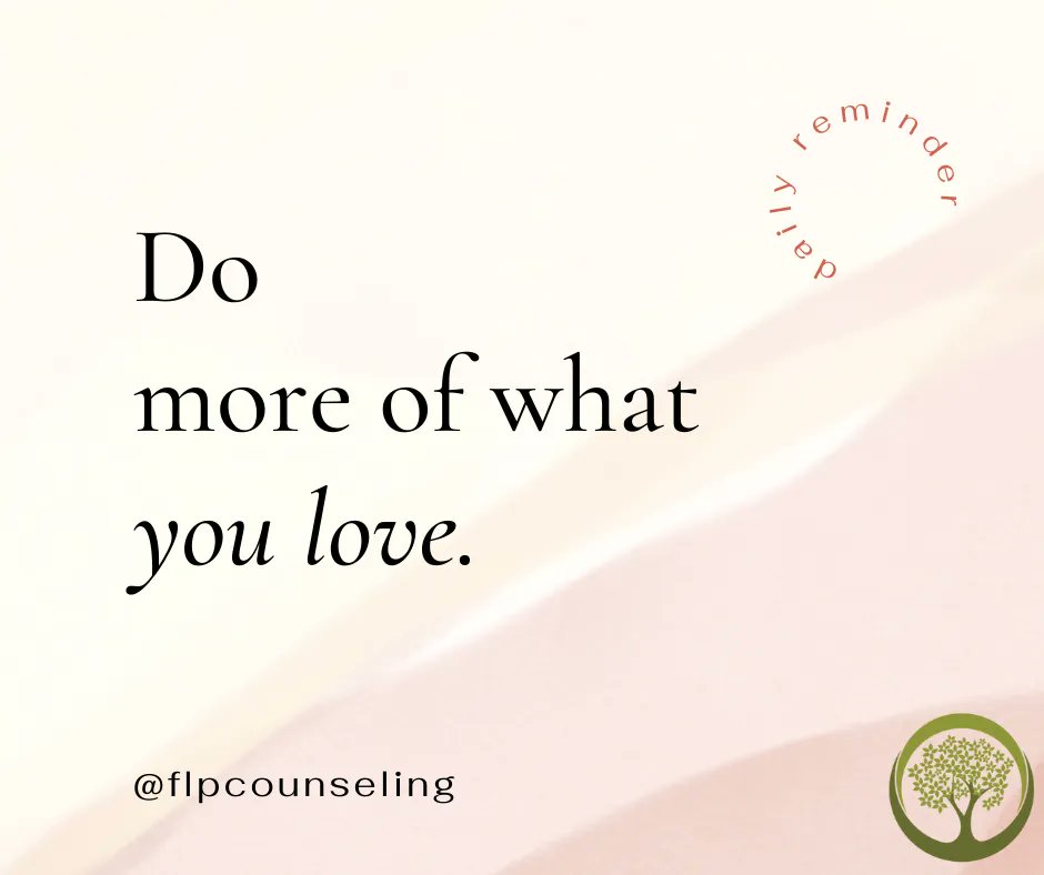 CounselingFlp's tweet photo. What sort of things could you be doing more of?

#dailymotivation #stressfreelife #youmatter #youareamazing #selfcareseptember #helpinghands #counselinghelps #flpcounseling https://t.co/jpzF7r6MOf https://t.co/EW2TnPbOgy