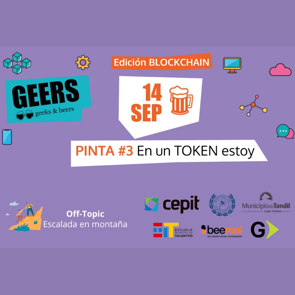 clustertandil's tweet photo. Hola comunidad GEERS !!! ¿Cómo están? Espero que todo fluya bien en sus vidas :) 

GEERS sigue avanzando, ya sabemos crear smart-contracts y todo lo necesario para el setup de un ambiente. Ahora vamos al próximo nivel así que ... READY, SET, GO !! 🧵 https://t.co/1W2JoXzilN
