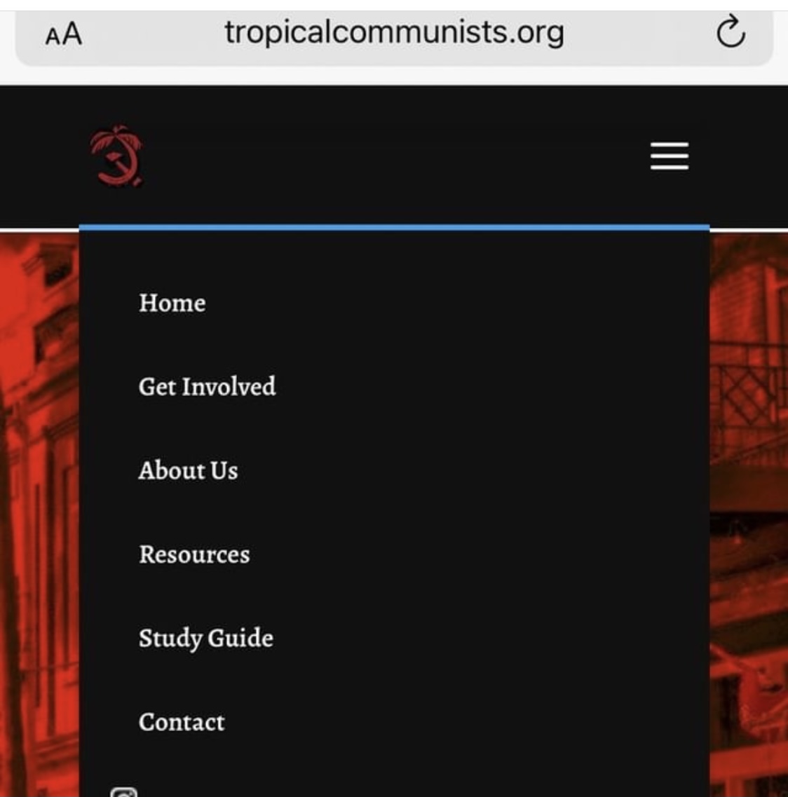 TropCommunists's tweet photo. We are extremely excited to announce that we now have an official website! You can find a hub for our links, documents, and resources at https://t.co/OVJHU6CgtR! https://t.co/bjQsWchv8E