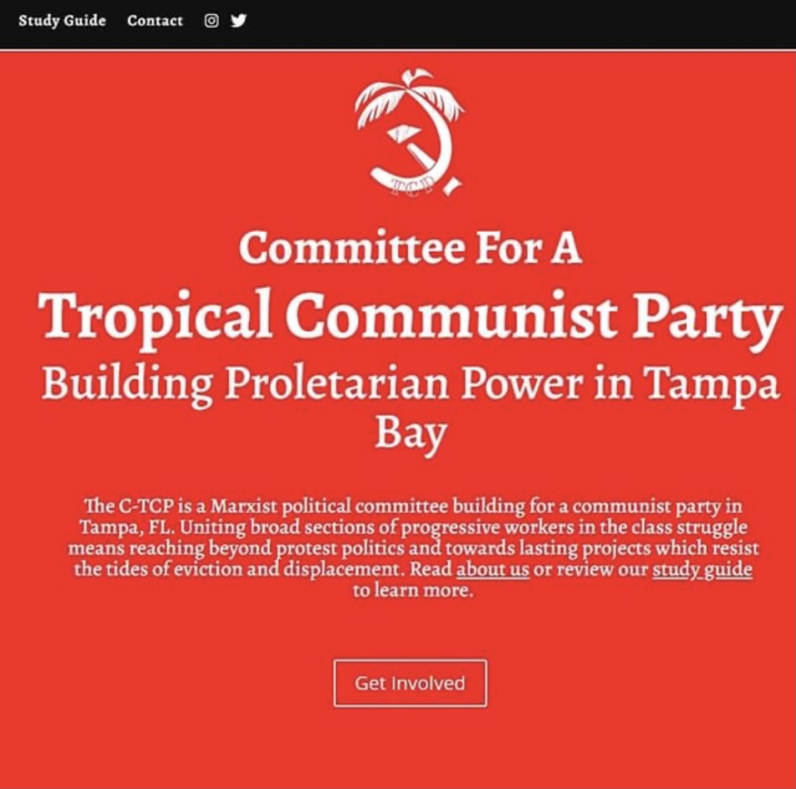 TropCommunists's tweet photo. We are extremely excited to announce that we now have an official website! You can find a hub for our links, documents, and resources at https://t.co/OVJHU6CgtR! https://t.co/bjQsWchv8E