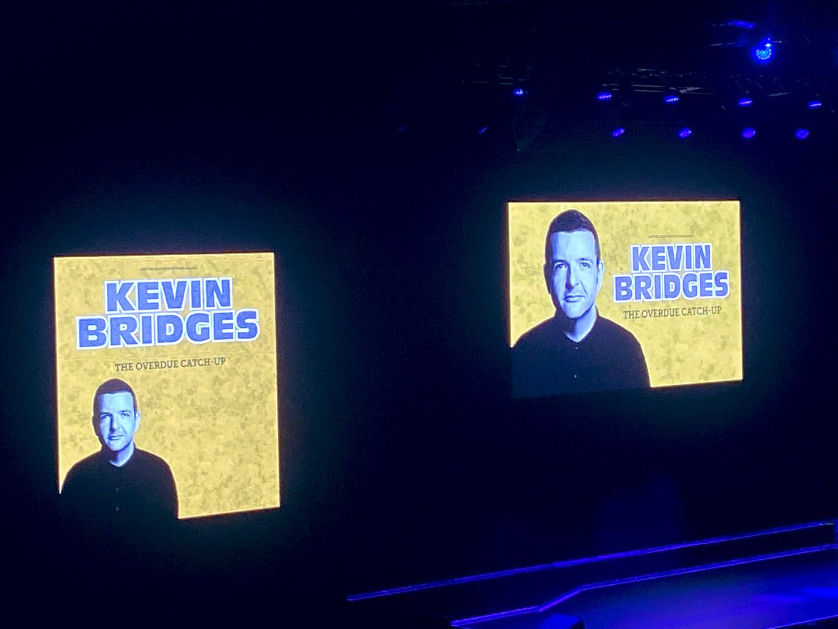 fraochisle's tweet photo. You didn’t disappoint, fantastic night! Lots of belly laughs… 🦢 are never tired!! 😴 🤣🤣🤣 #bread @kevinbridges86 !! @OVOHydro #comedy #glasgow @susie_mccabe hilarious support act 🤣 https://t.co/U3mEILmpAN