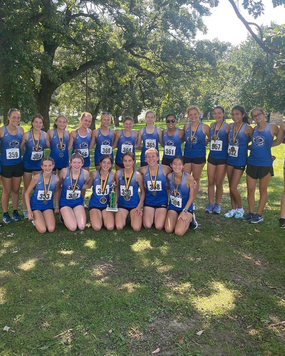 LZGirlsXC's tweet photo. Just an easy Fun Friday with these Brave Bears! Really easy group to coach so we just cut mileage today and had an easy day together! #recovery #lessismoresometimes @coachmorello1 @lzhsathletics https://t.co/gTCo7ylsCP
