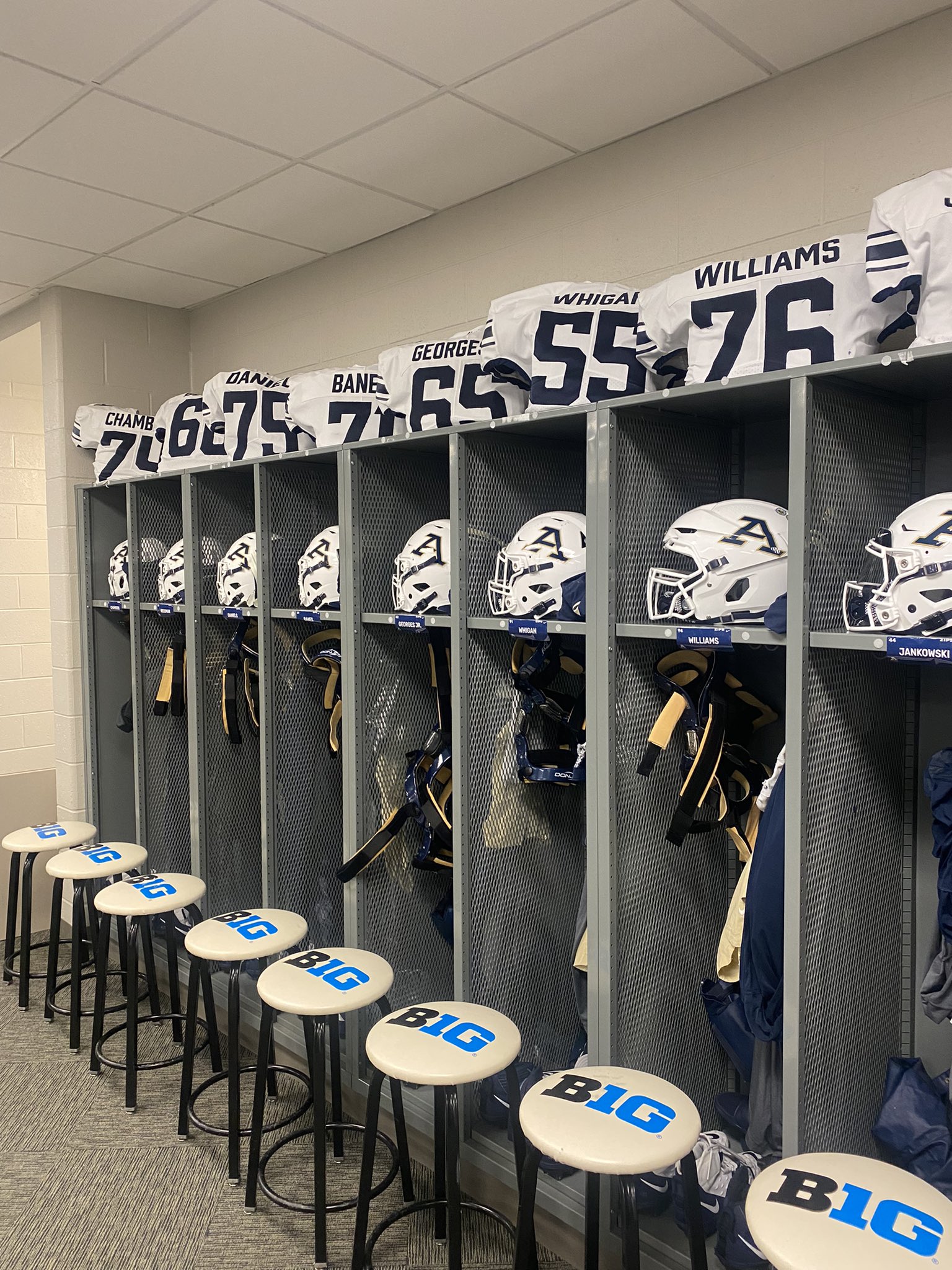 Akron Zips Equipment on Twitter "Setup in East Lansing ready to go