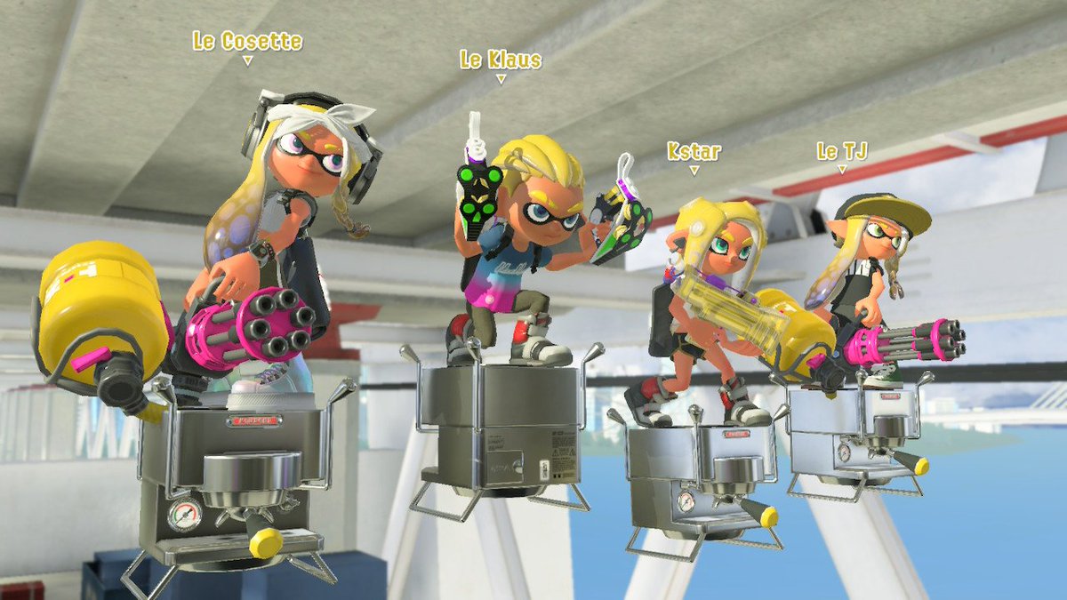LeTJxxx's tweet photo. Many hours of fun gameplay today. Thank you everyone! #Splatoon #Splatoon3 #Nintendo #NintendoSwitch #NintendoSwitchOnline @nanamatuk @kstarisgaming @MuspellPirates #turfwar #veemo #Boyaah #LeClan https://t.co/cs448KJ5uB