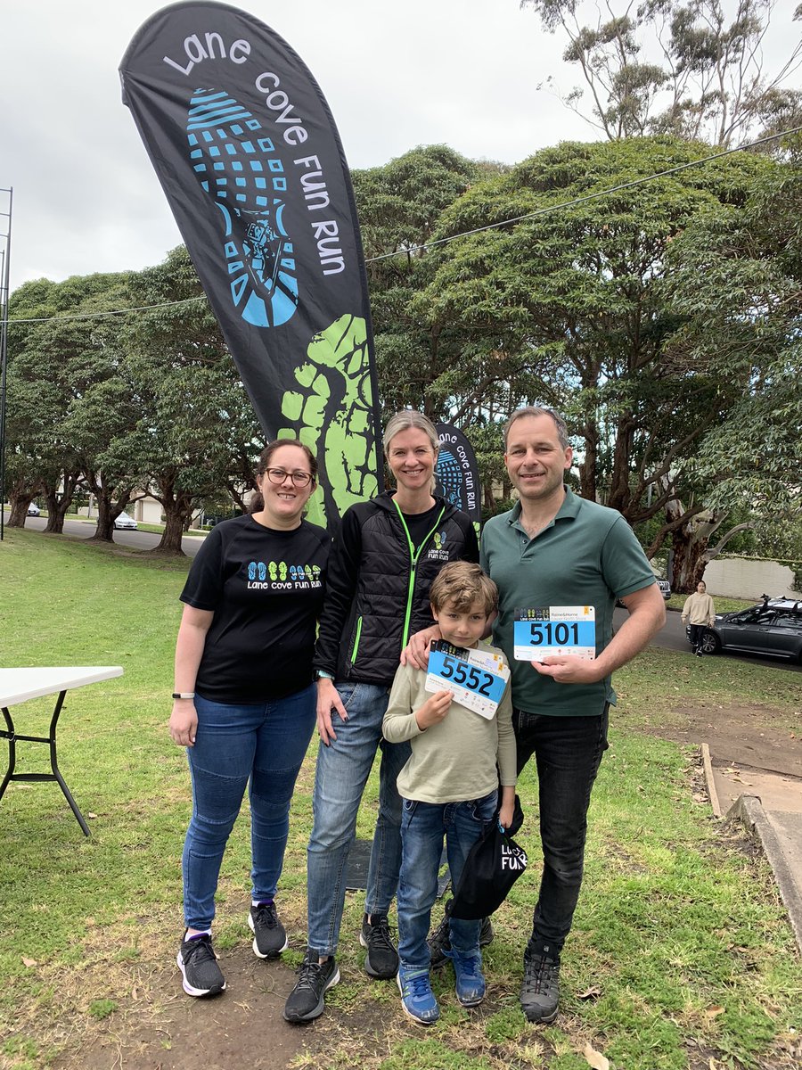 Popped in to get our bibs for the Lane Cove Fun Run tomorrow. 

Lara, Lorna and the team of volunteers have done such a great job organising the run this year. 

You can still register today up until 2pm at Kingsford Smith Oval. 

More details at lanecovefunrun.com.au