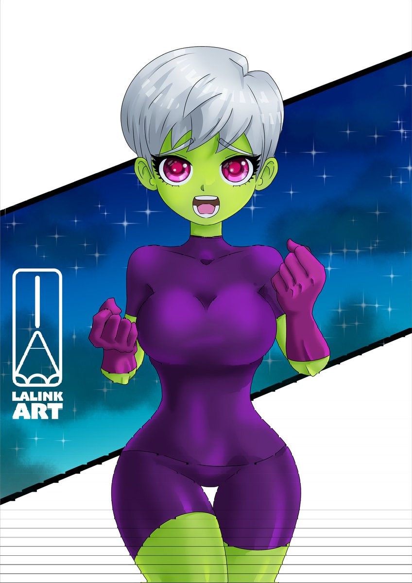 LalinkArt's tweet photo. Nueva ilustración de #cheelai y algunas variantes, espero les guste. #fanart #dbs #dbsuper #dbsbroly #cherai #clipstudiopaint #scouter #speedpaint #akiratoriyama https://t.co/aZr1NqYqkC