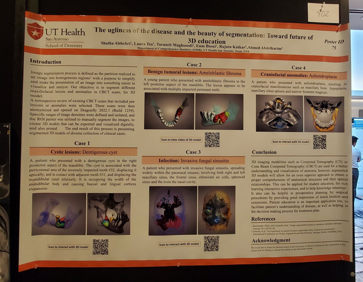 Poster session had some fun reads.