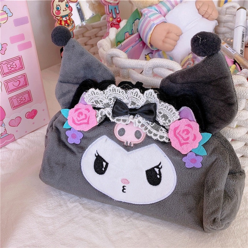 Sanrio Daily On Twitter Kuromi Makeup Bags 💫 