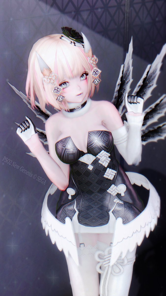 ShioN04_pso2's tweet image. 🤍🖤🤍🖤