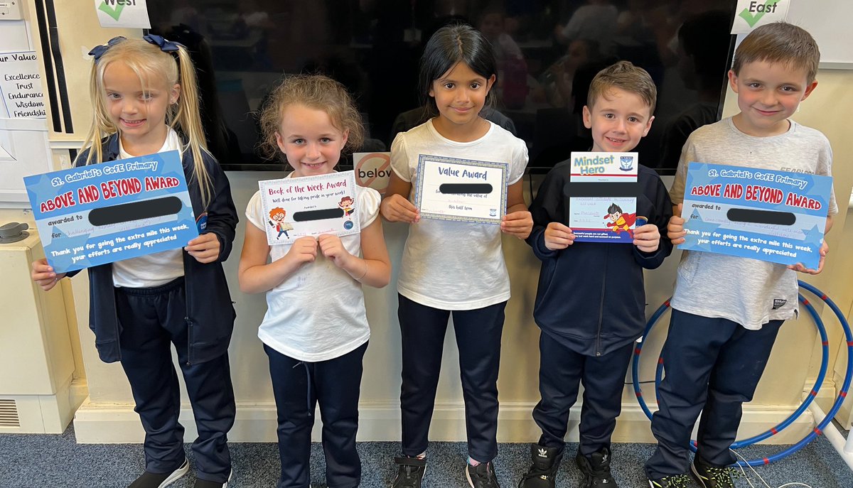 Y3StGabriels's tweet photo. Well done to these children who have worked incredibly hard on their first week of Year 3! @StGabrielsCofE #stgawards https://t.co/03KeqmYi0l