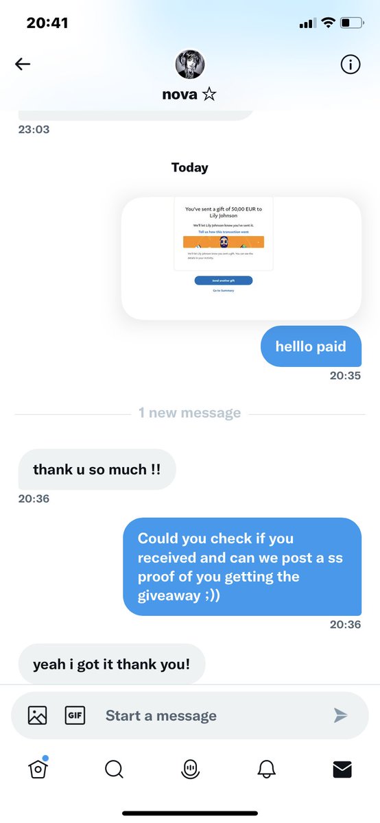 Winner has reiceved prize