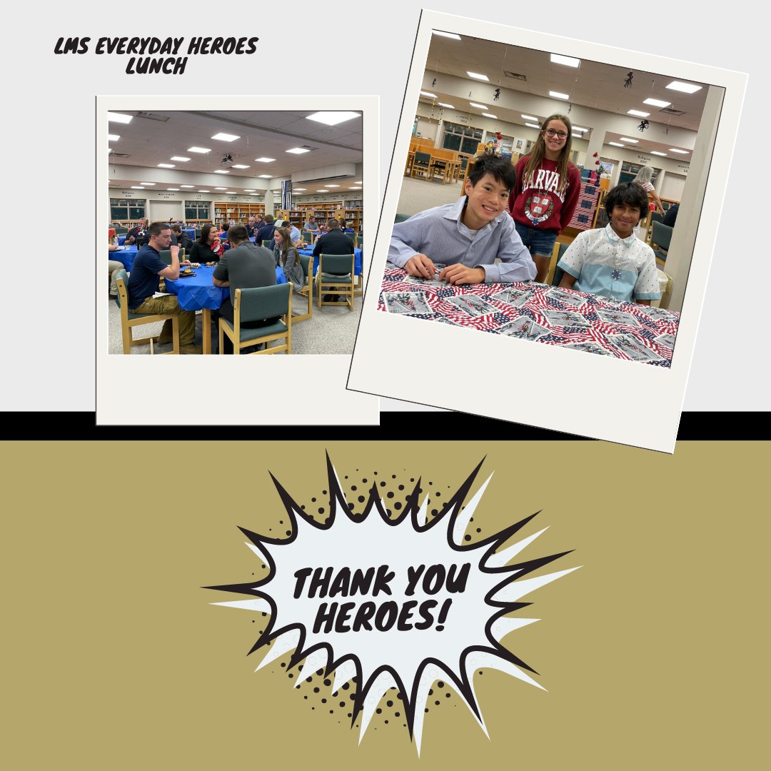 Lebanon_Schools's tweet image. The Everyday Heroes Lunch at @LMS_LCSC is back! For the first time in two years, we were thrilled to host lunch for our community&apos;s first responders. Thank you for all you do! #sparkappreciation #thisislcsc