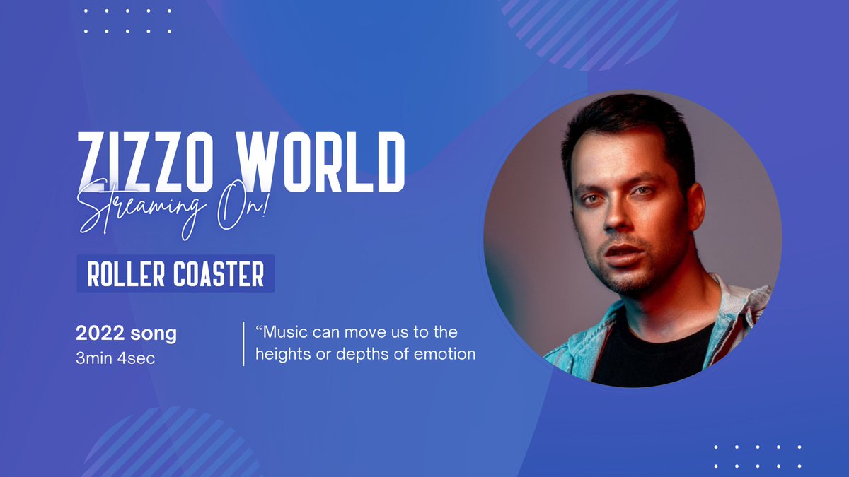 Gbolasunkanmi's tweet photo. The right song can make everything better. Let zizzo world music (Roller Coaster) take you away and set you free.
2022 song
3min 4sec
https://t.co/nE09z2xcOU
#SpotifyMoments #spotifypodcasts
#spotify #SpotifyWeekly
#zizzo #world #zizzoworld #rollercoaster https://t.co/wB6HXDwQxT