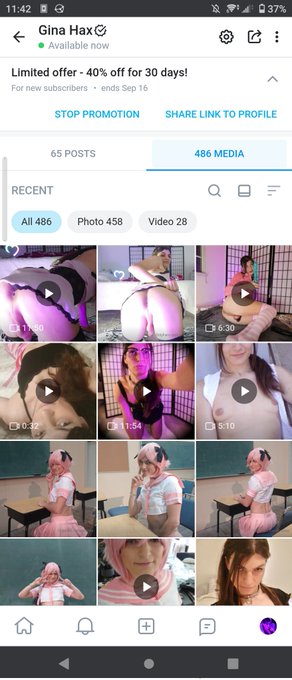 I made my fan site 40% off for your first month. There's 28 videos on there and I'm working on new content<a href="/tag/animeexpo2022"class="tags"><span>#animeexpo2022</span></a>
