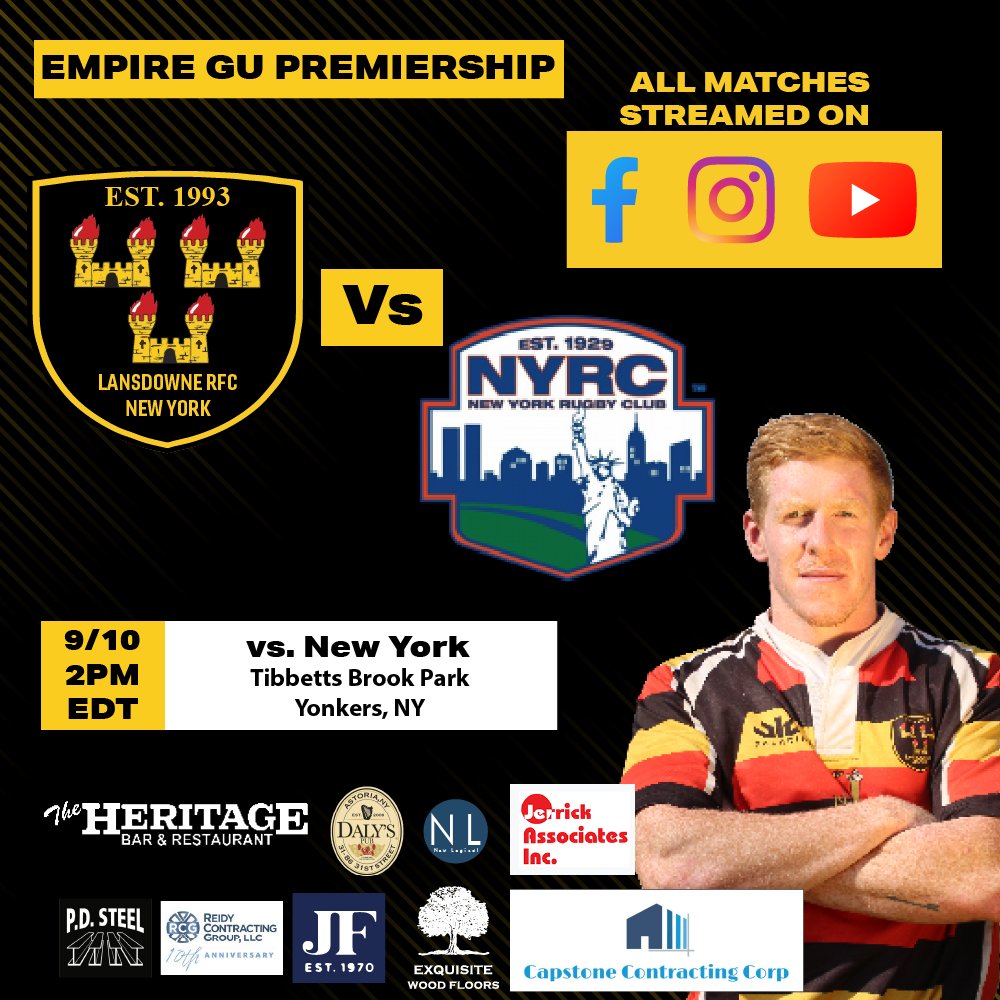 Our season finally kicks off tomorrow. Please join us Tibbetts Brook Park as we aim to win the Empire GU Premiership title. If you can't make it in person, we'll have streams online for you watch thanks to New Logical!

youtu.be/B625kd88xGY
