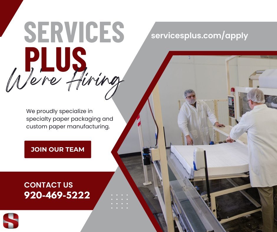 ServicesPlusInc's tweet photo. Tomorrow we are holding OPEN INTERVIEWS! Come see what we are all about and if you want to start your career with us! The event runs from 11:00am-2:00pm
#ServicesPlus #OpenInterviews #HiringEvent https://t.co/d1nArGzSa7