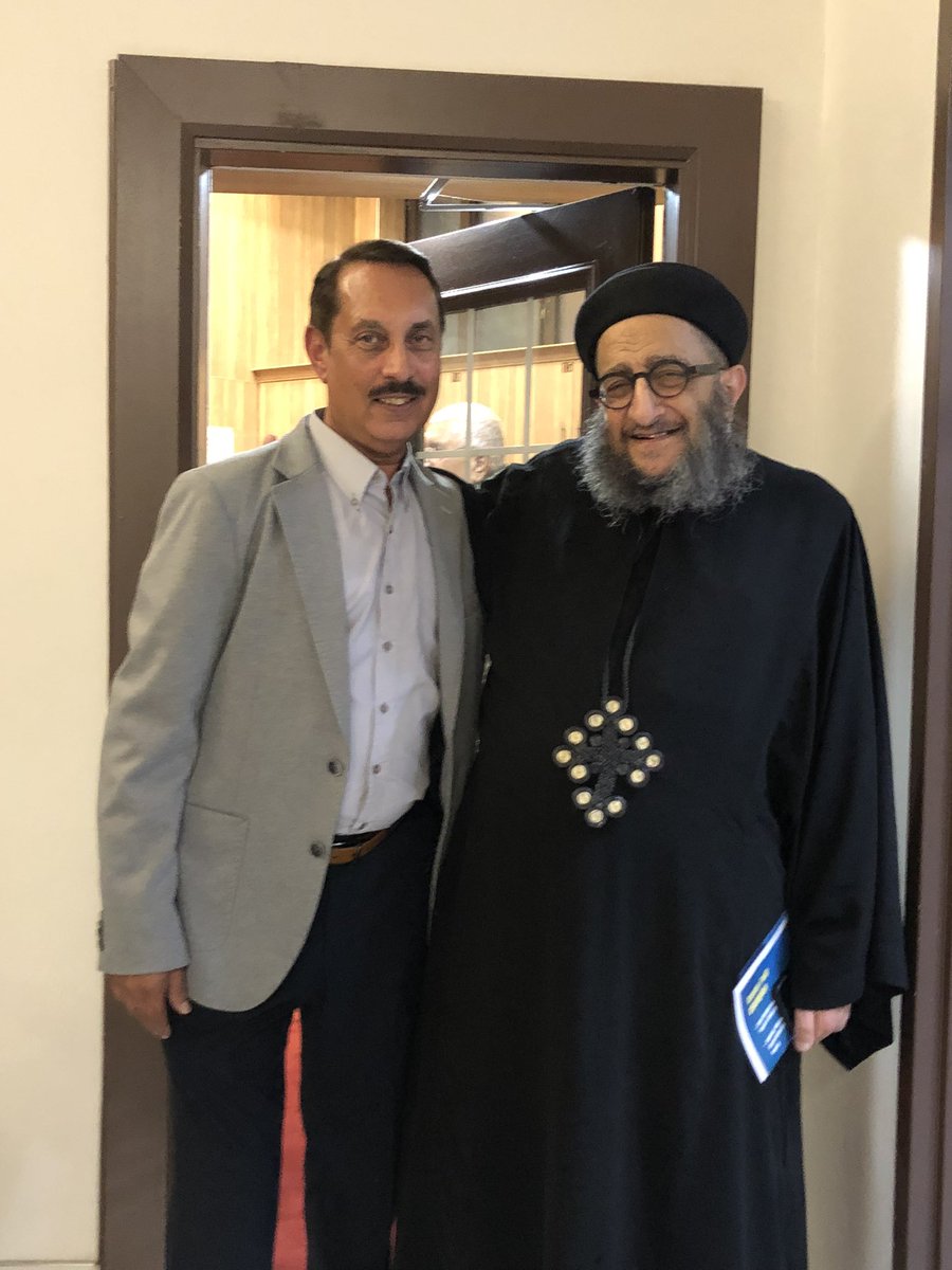 Earlier this week, I was happy to meet with Fr. Angelos at the Canadian Coptic Center and get his blessings.