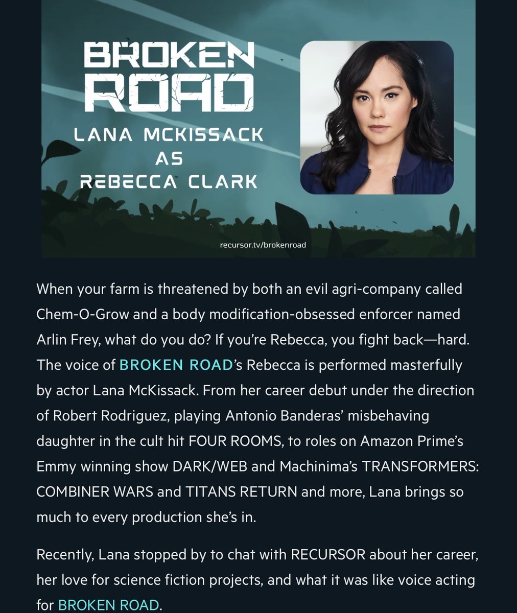 Check out my interview with <a href="/chippermuse/">M.A. Chiappetta</a> for <a href="/recursortv/">EJ Kavounas</a>!

recursor.tv/a-heroine-with…