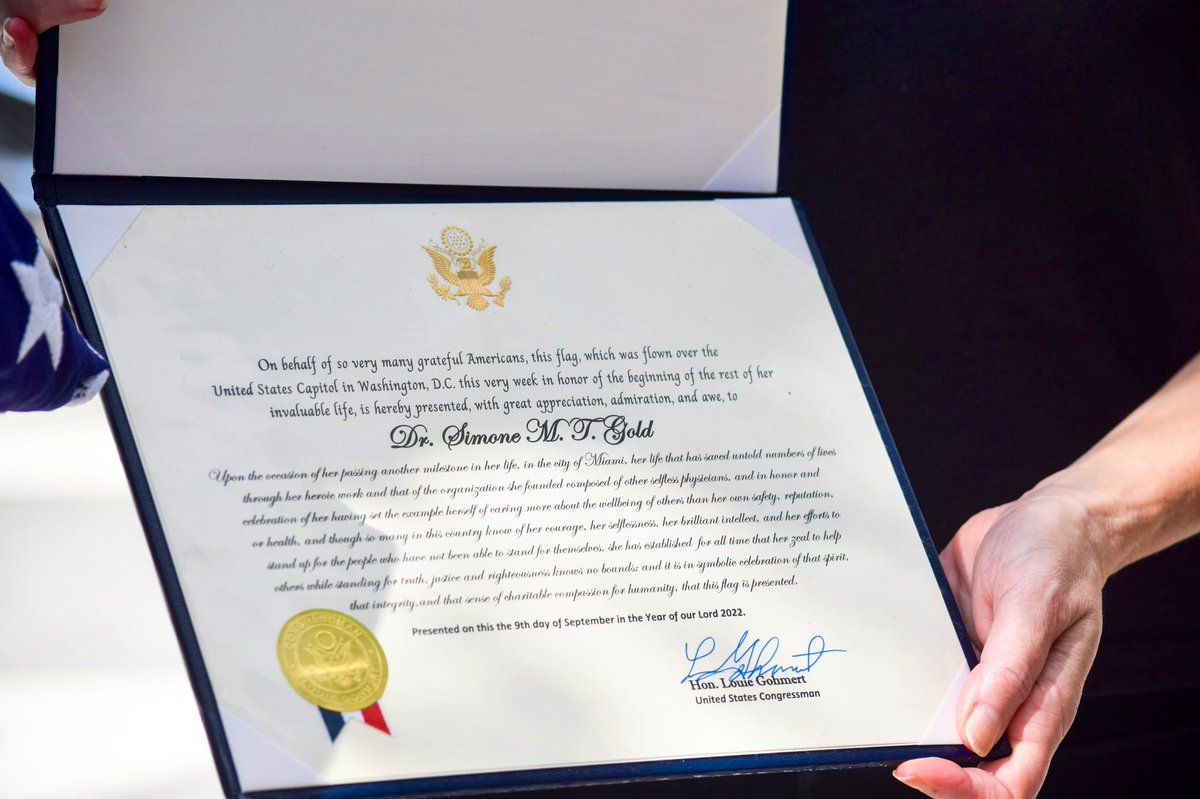 Dr. Simone Gold tweet media