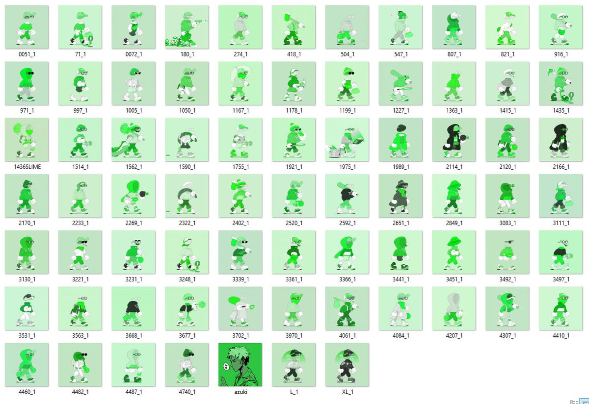 I never thought I would have to make so many GIFs for the #SlimeGang 😅😍 That was crazy 🤯

The community is so f***ing strong 💪🧢💚

I'm so bullish on <a href="/InvsbleFriends/">Invisible Friends</a> &amp; <a href="/garbagefriends/">Garbage Friends ♻️</a> 🐂
#InvisibleFriends #GarbageFriends #SlimeLine #slime <a href="/MotionMarkus/">Markus Magnusson 🤝</a>