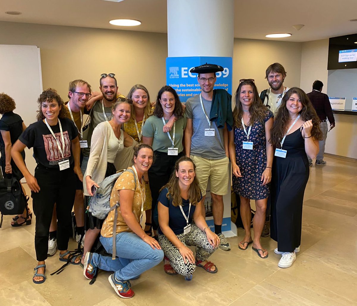 tj_kooistra's tweet photo. First international conference ✅! Had a good time at #ECSA59 in beautiful Donostia with these and many other great people. Going home inspired! https://t.co/xBPMzmLOtZ