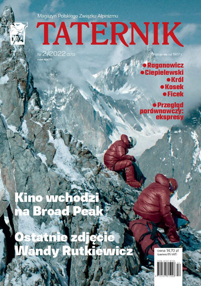 ‼️‼️ Nowy numer Taternika już w sprzedaży ‼️‼️

Nowy numer zamówisz tu ⬇️⬇️⬇️⬇️ 
taternik.org/produkt/tatern…

📱📲💻Numer dostępny również w wersji cyfrowej !

Roczna prenumerata i nowość „GOPR. Na Każde wezwanie”: taternik.org/produkt/gopr-n…

Zapraszamy do lektury !