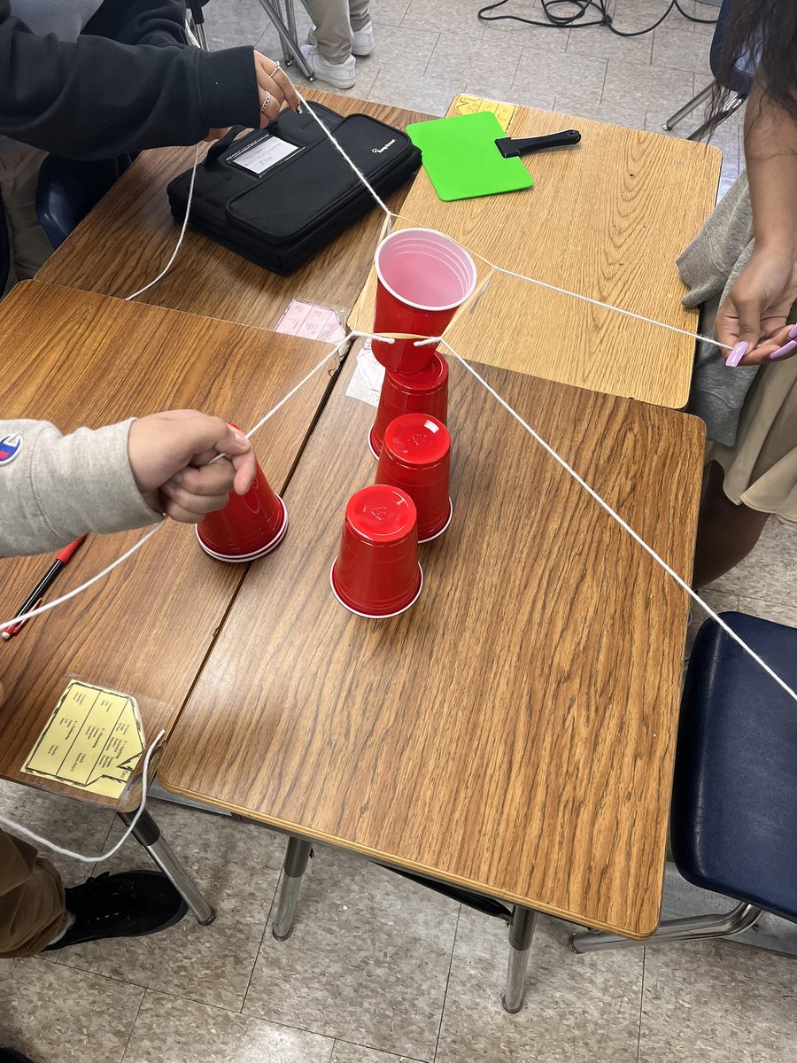 AvidNoms's tweet photo. Guess what today is????? You got it, it’s Collaboration Fun Friday. We are stacking cups together. Cups flying everywhere. #AVIDfamily #AVIDRocks #collaborationwriting #workingtogether @MonroePrincipal @SavvyEducator_T @TheMan_MrCoates @PGCPSAdvancedP1 https://t.co/9gF9HcIfYx