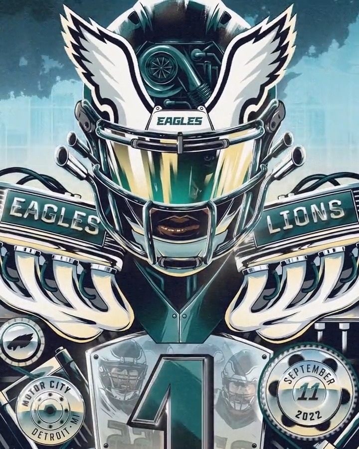 Philadelphia Eagles on X: 'Rev up those engines. #PHIvsDET  #FlyEaglesFly  