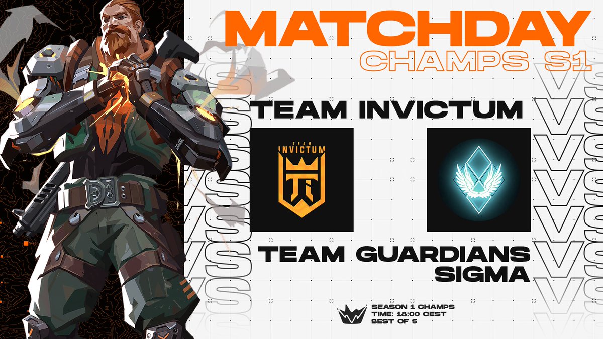TL Valorant Season 1 - Champions Series - GRAND FINALS

⚔️ <a href="/invictumgg/">Team Invictum</a> vs <a href="/guardaxcs/">Team Guardians</a> 

The grand finals of the First Season are today!! Come join us!

🎙️Caster: @UncookedCasts &amp; <a href="/Pooble_/">Pooble 🧐</a> 
👀Observer: <a href="/tRiPPeN_1/">Trippen</a>
📺Production: <a href="/tRiPPeN_1/">Trippen</a>

🔴twitch.tv/talent_leaguev…
⏲️18:00 CEST