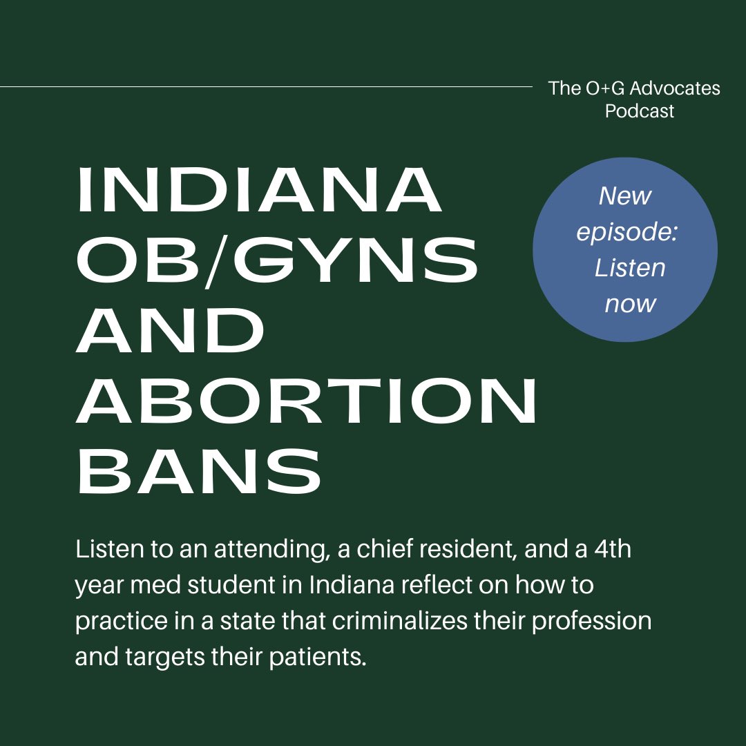 AdvocatesOg's tweet photo. Our Advocate, @KtMcH, is joined by Dr. Bea Solderholm &amp; Raiven Owusu, MS4, to discuss #abortion bans, training in OB/GYN, &amp; how they are deciding their career plans based on state #AbortionBans. 

Thanks to @beatrice__rae and @raiven_owusu11 for your bravery and brilliance! https://t.co/Npcy70YIHE