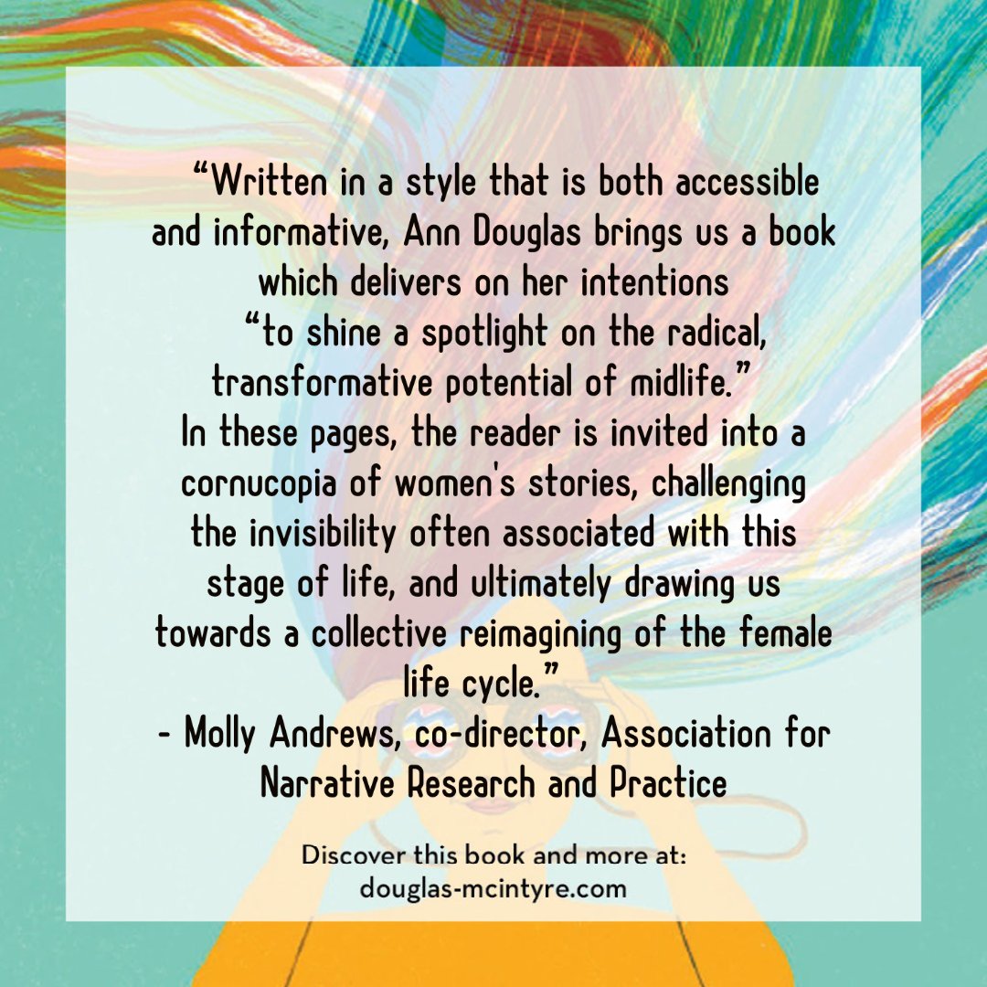 Thanks to Molly Andrews, co-director of the Association for Narrative Research and Practice (@ANarrativeRP), for highlighting what midlife women stand to gain by telling themselves new and better stories about midlife -- a key theme in #NavigatingTheMessyMiddle.
