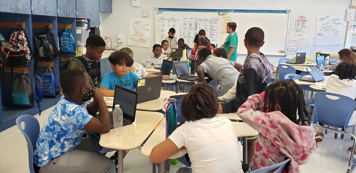 MrsDreesbach's tweet photo. After a long day of testing,  it was great to share our stories we've written over the last few weeks.  Back in the swing of Writing Workshop.#mvwes #writerslife #writersworkshop https://t.co/WAMO6CmHuL