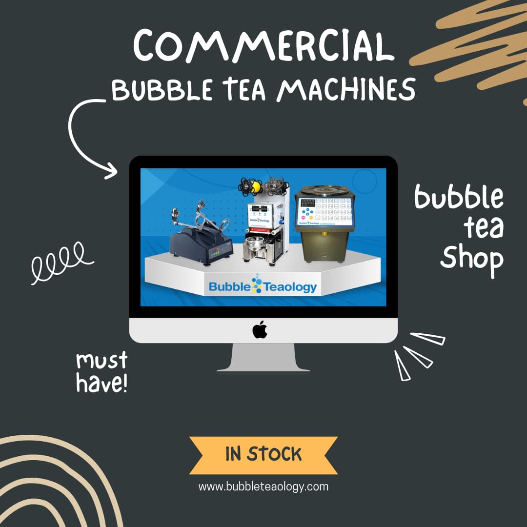 Bubble Tea Sealer Machine - BubbleTeaology