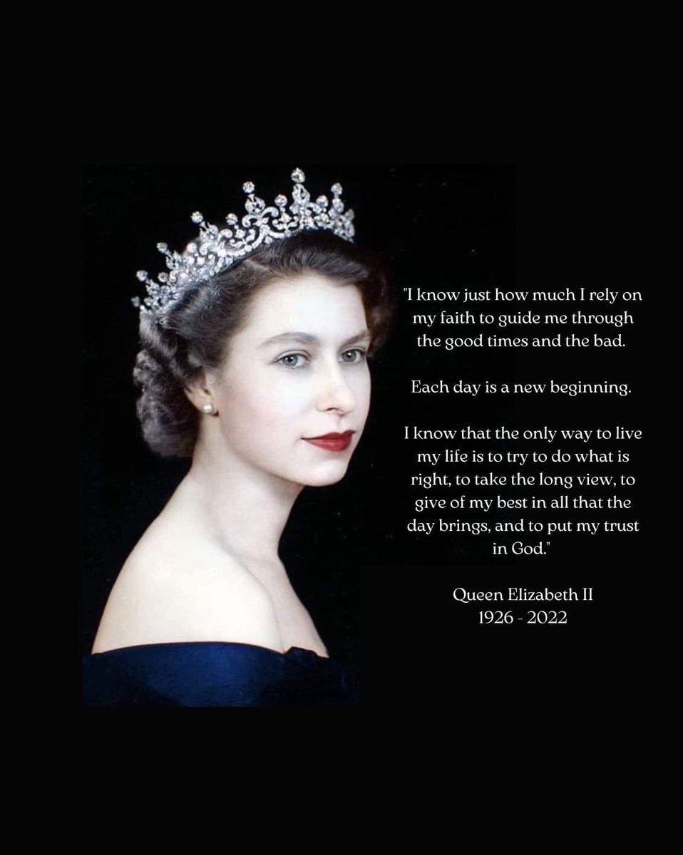 Queen Elizabeth ll led by example and throughout the decades has been a steadfast and secure foundation. She inspired generations and brought together nations. We are grateful.