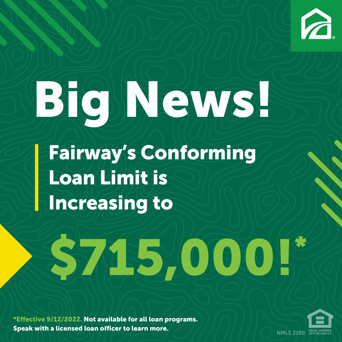 Have you heard the news? Fairway is thrilled to announce an increase to the conforming loan limits. Connect with a local Fairway Loan Officer and see what this change may mean for you. LasVegasHomeFinance.com