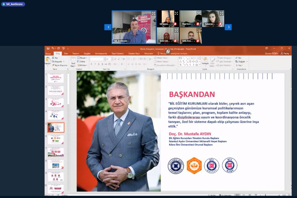 bilkolejleri's tweet photo. BİL Koleji 2022-2023 Eğitim Öğretim yılı Bilişim sistemi ve İnovatif projelerin tanıtıldığı 1. Bilişim Zümre Toplantısı,  IT ve Eğitim Teknolojileri Koordinatörümüz Sn. Osman ÖZŞEN @bilosmanozsen ve okullarımızın bilişim öğretmenlerinin katılımıyla gerçekleşti. https://t.co/wHSM2GpHwF