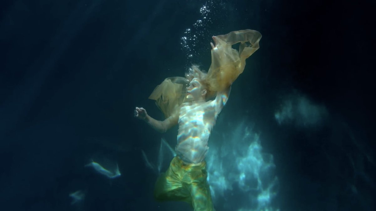 MTV's tweet image. Treat yourself to the breathtaking music video for "Blue," courtesy of @JacksonWang852.