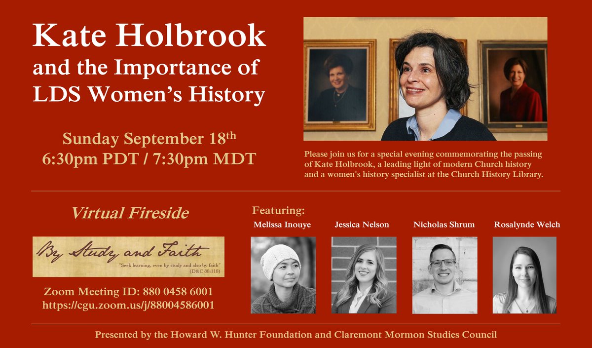 I love Kate, and am happy to be hosting this event next week.