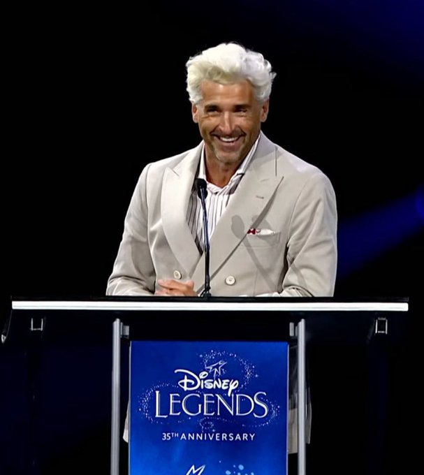 D23 Expo: Patrick Dempsey Shows Off Platinum Blonde Hair for New Role