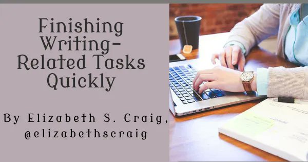 TheModernWriter's tweet photo. Finishing Writing-Related Tasks Quickly https://t.co/34dWOHFi8X https://t.co/1SlN2TMujD