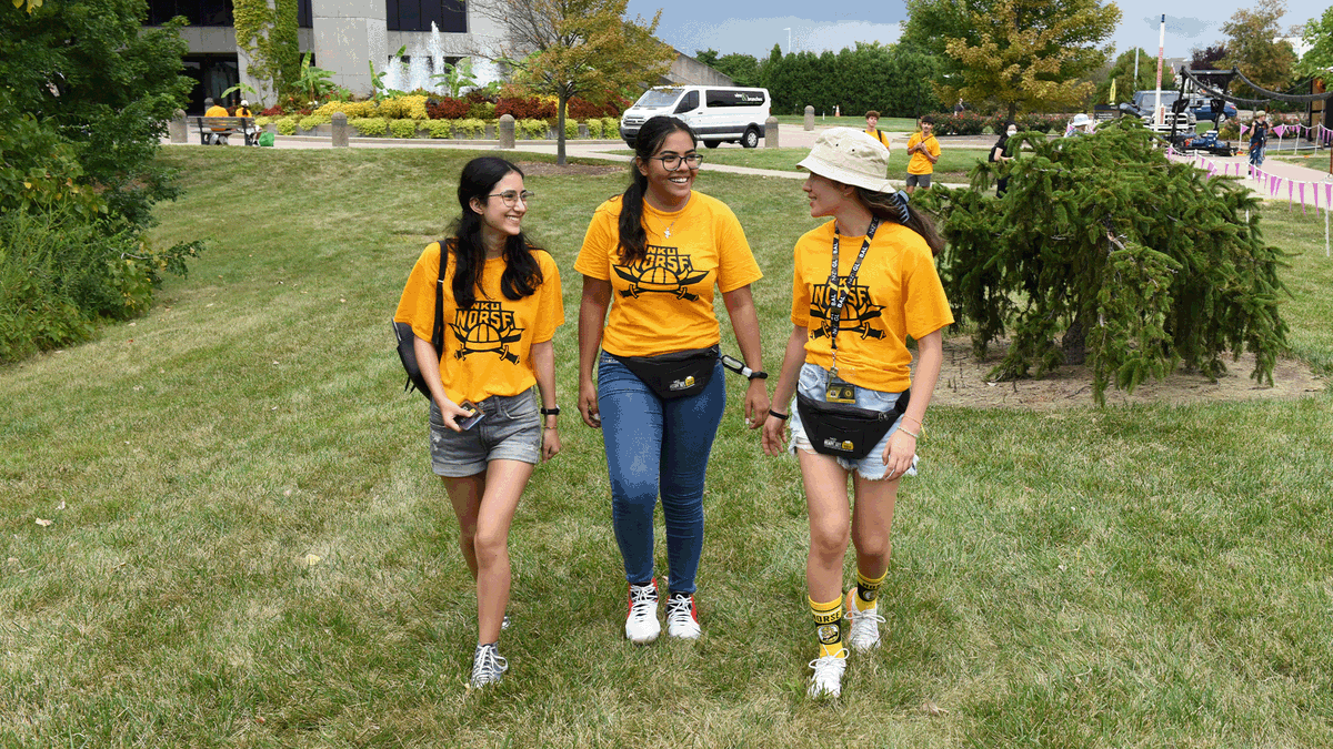 nkuedu's tweet photo. Our first three weeks back on campus! Thanks to all of our students, faculty &amp; staff who participated, planned &amp; volunteered during VictorFest! 

Thank you for joining us!! 💛🖤
#NorseUp | #RealAmbition #RealSuccess https://t.co/YempLfHQYG