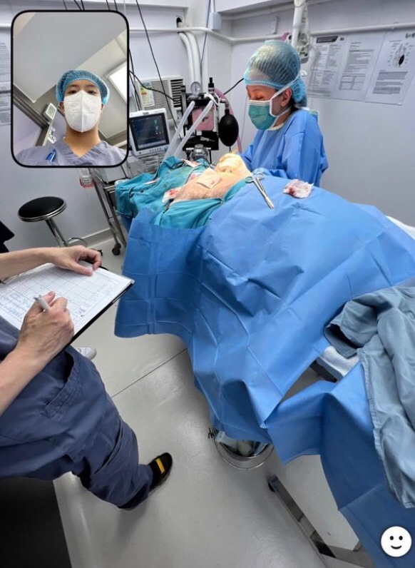 when you in surgery and get the bereal noti