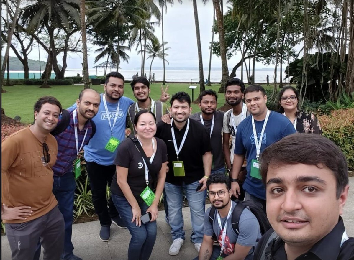 cobalt_io's tweet photo. We are having a great time at NullCon in Goa! Love getting to meet up with our Core Pentesters in person 💙 https://t.co/9sRwBdz7RZ