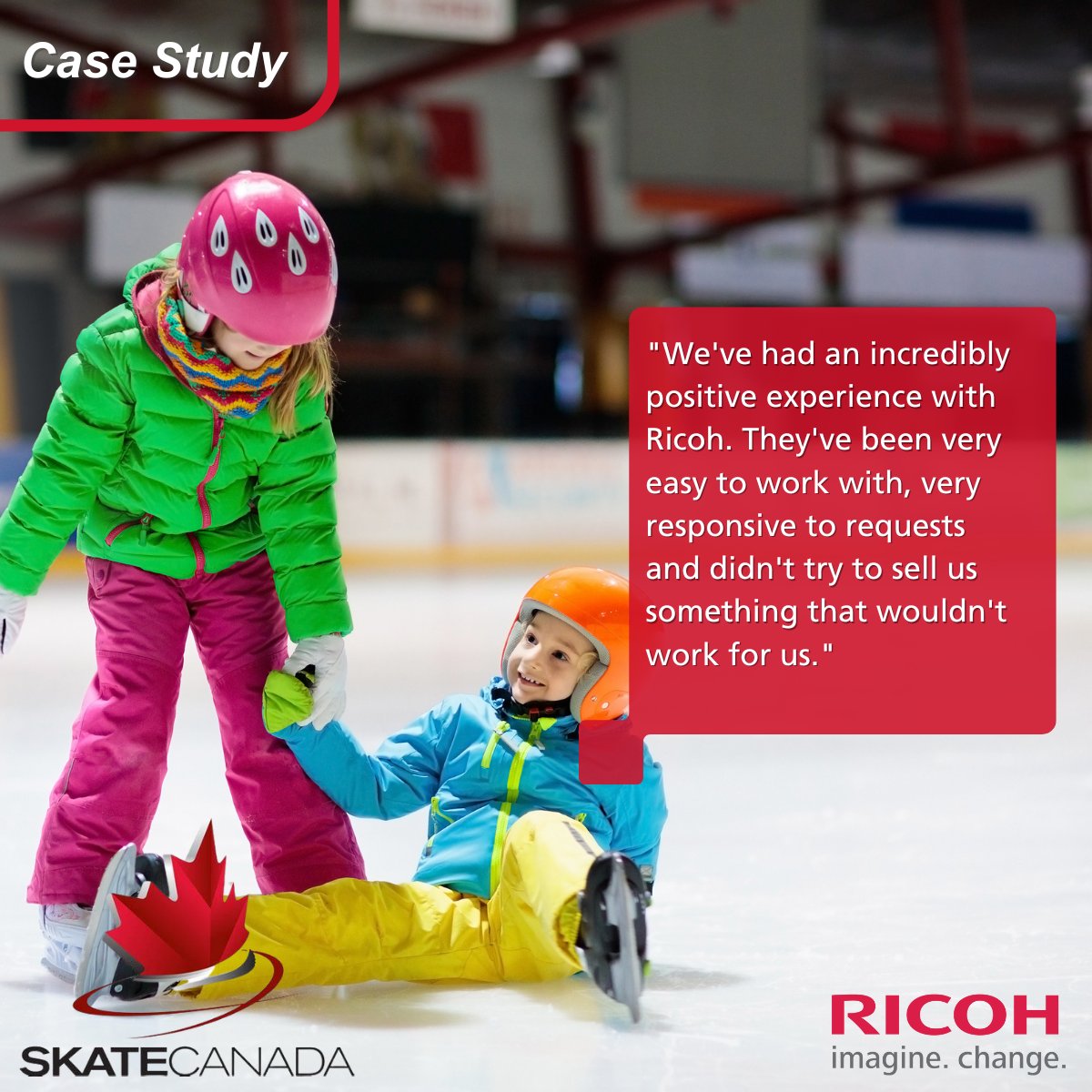 ricohcanada's tweet photo. See how Ricoh partnered with @SkateCanada to reduce annual costs by nearly $110K, improve printing, streamline accounting, and preserve history! https://t.co/SqjbP3H9vt #ChangeForBetter #RedefineWork #SkateCanada #Ottawa #Workflow #Technology #printing #CloudBasedAccounting https://t.co/dz8agL8iQx