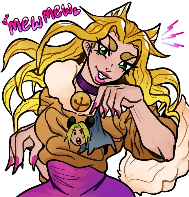 Her localized name is "Mew Mew" 