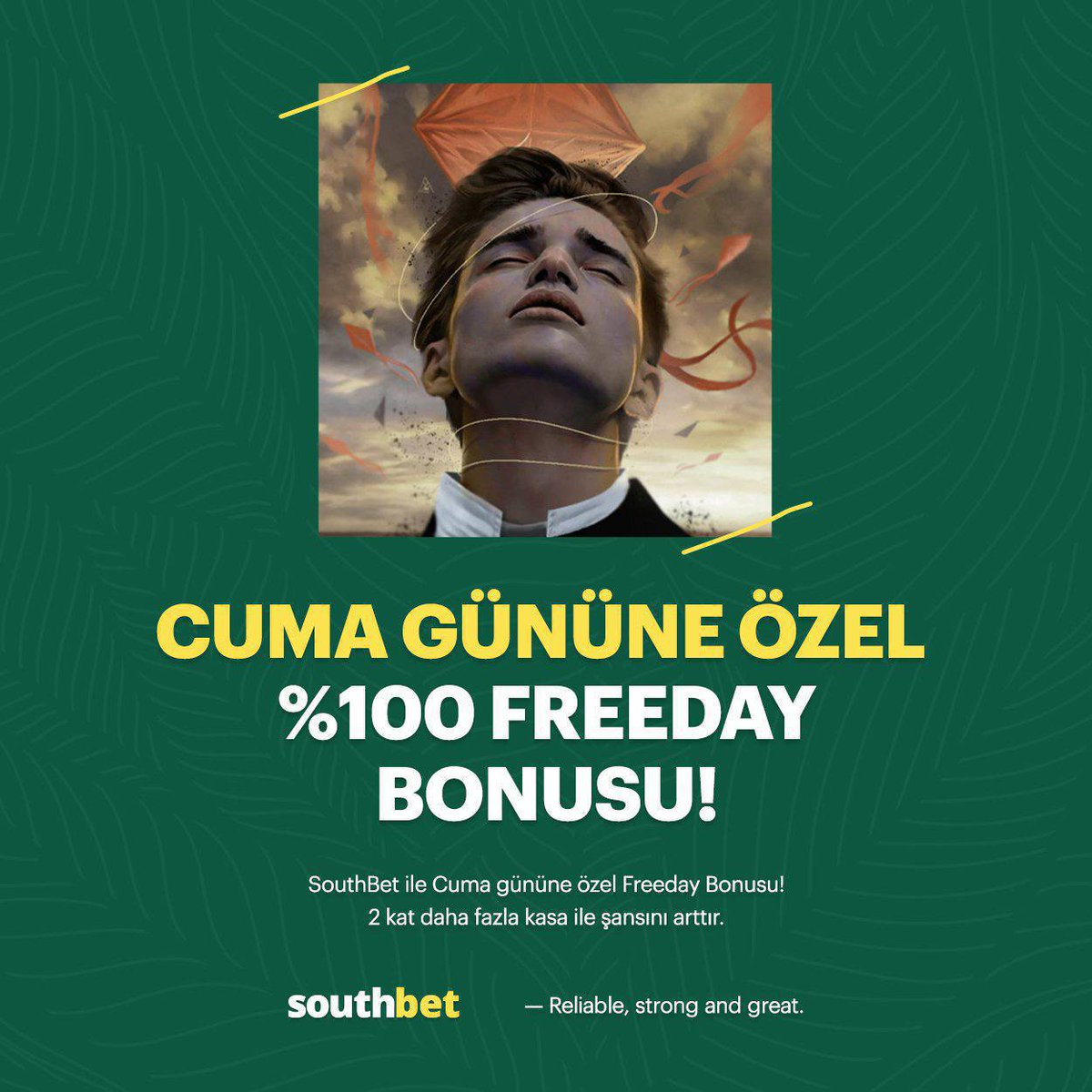 Cuma gününe özel freeday bonusunu alın 2 katı kasa ile başlayın 

SouthBet.club & @SouthBetOnline