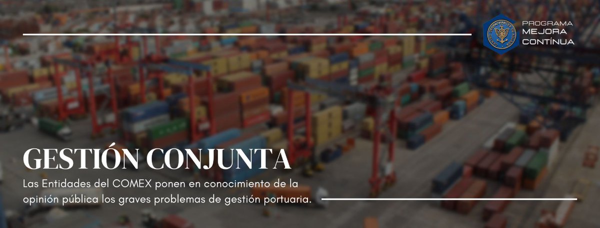 ✅ #GestiónConjunta 
Las Entidades del COMEX ponen en conocimiento de la opinión pública los graves problemas en <a href="/APMTerminalsBA/">APM Terminals Buenos Aires</a>

<a href="/AlexisGuerrera/">Alexis Guerrera</a>
<a href="/AFIPcomunica/">JORGE GARRIDO</a>
<a href="/AGPuertos/">AGP</a>
@JoseBeniOK
<a href="/CarlaMonrabalok/">Carla Monrabal</a>
<a href="/PromocionARG/">PromArgentina</a>
<a href="/CPortuario/">Consejo Portuario Argentino</a>

Lee la nota completa cda.org.ar/detalle_notici…